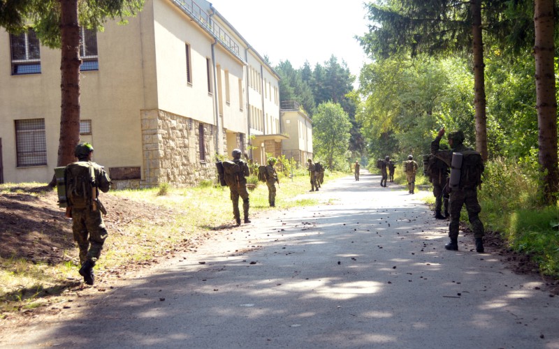 Sústredený poľný výcvik kadetov 1. a 4. ročníka - VVP Mokraď, 26. 07. 2024