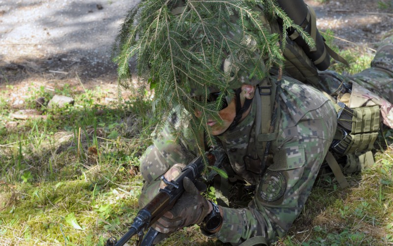 Sústredený poľný výcvik kadetov 1. a 4. ročníka - VVP Mokraď, 26. 07. 2024