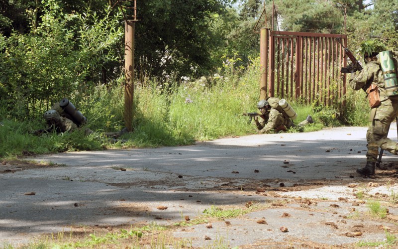 Sústredený poľný výcvik kadetov 1. a 4. ročníka - VVP Mokraď, 26. 07. 2024