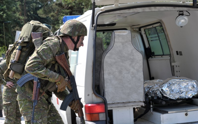 Sústredený poľný výcvik kadetov 1. a 4. ročníka - VVP Mokraď, 26. 07. 2024
