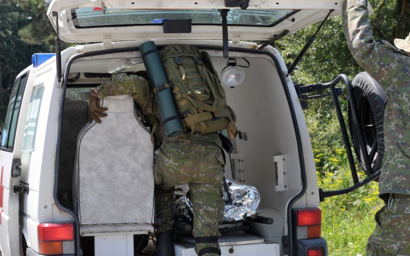 Sústredený poľný výcvik kadetov 1. a 4. ročníka - VVP Mokraď, 26. 07. 2024