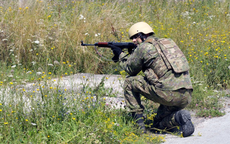Sústredený poľný výcvik kadetov 1. a 4. ročníka - VVP Mokraď, 26. 07. 2024