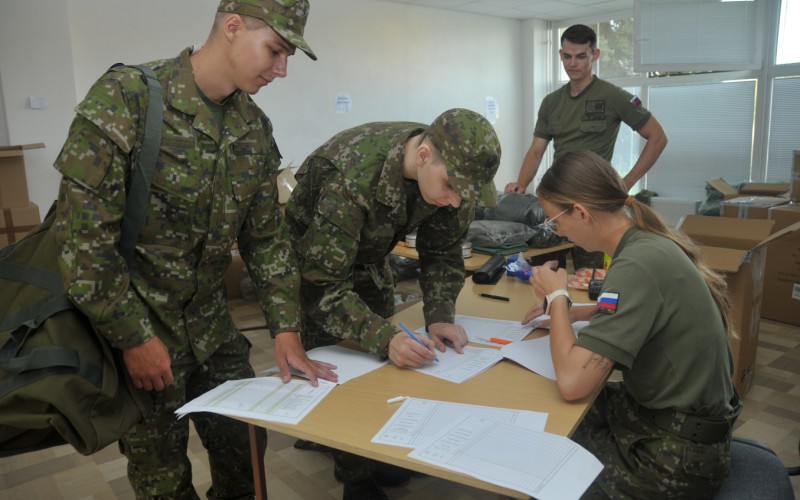 Nástup nových kadetov AOS, 01. 08. 2024