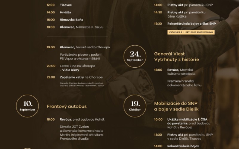 Povstalecká jeseň v Gemeri - rekonštrukcie bojov z čias SNP , 14. 09. 2024