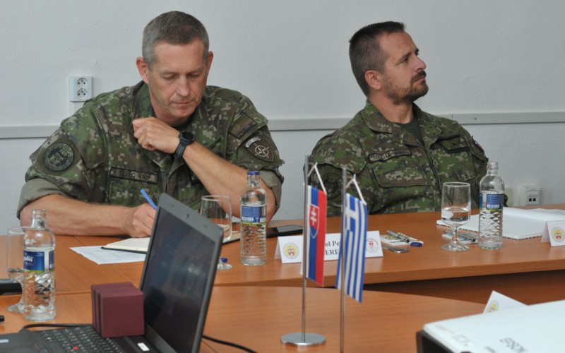 Zástupcovia Hellenic Army Academy – gréckej Vojenskej akadémie  navštívili AOS, 30. 09. - 03. 10. 2024