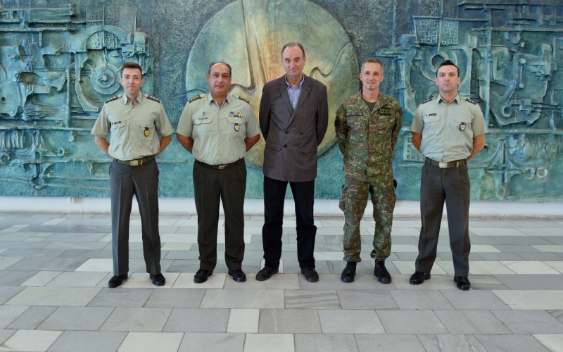 Zástupcovia Hellenic Army Academy – gréckej Vojenskej akadémie  navštívili AOS, 30. 09. - 03. 10. 2024