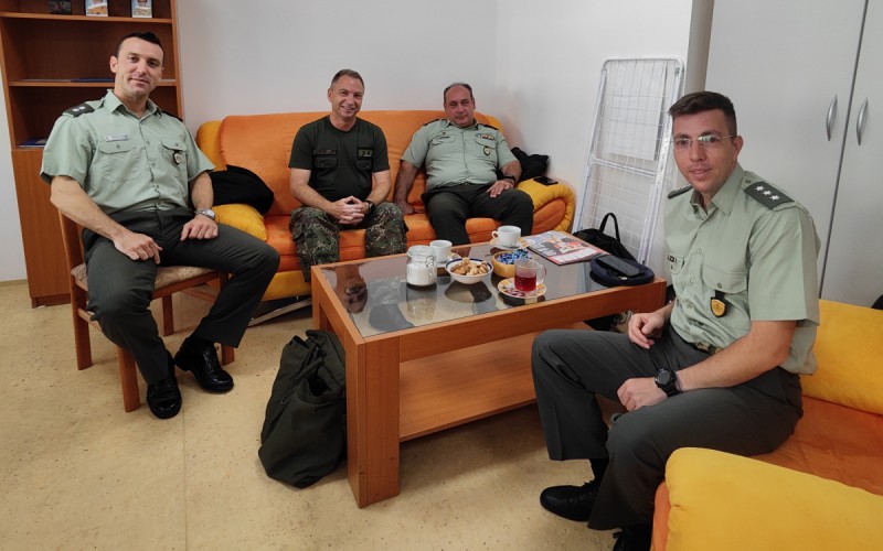Zástupcovia Hellenic Army Academy – gréckej Vojenskej akadémie  navštívili AOS, 30. 09. - 03. 10. 2024