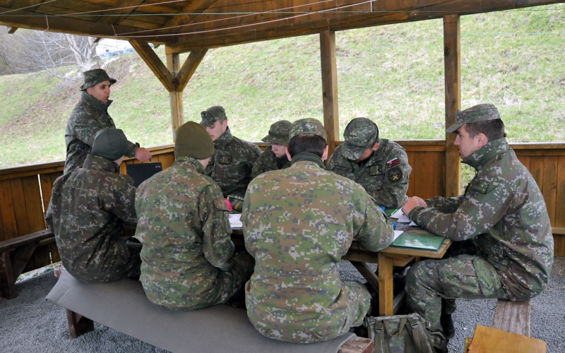 Odborná príprava kadetov vo VP Lešť, delostrelecké jednotky, 22. 04. 2022