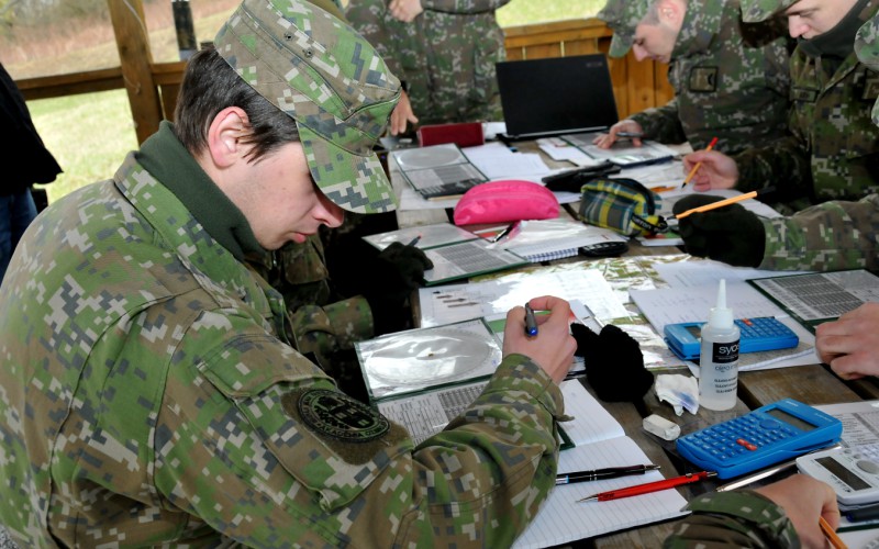 Odborná príprava kadetov vo VP Lešť, delostrelecké jednotky, 22. 04. 2022