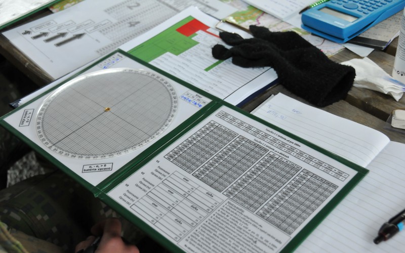 Odborná príprava kadetov vo VP Lešť, delostrelecké jednotky, 22. 04. 2022