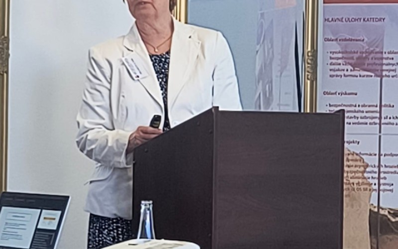 Medzinárodná konferencia "Národná a medzinárodná bezpečnosť 2024", 17. - 18. 10. 2024