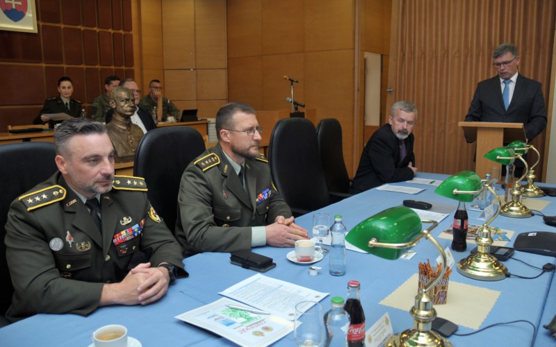 Konferencia "Aktuálne problémy vojenskej logistiky a manažmentu zdrojov v oblasti obrany a bezpečnosti", 24.10. 2024