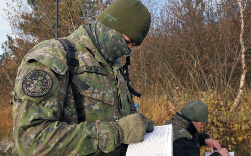 Výcvik kadetov  - Ostré streľby z mínometov vo VVP Kamenica nad Cirochou, 12. 11. 2024