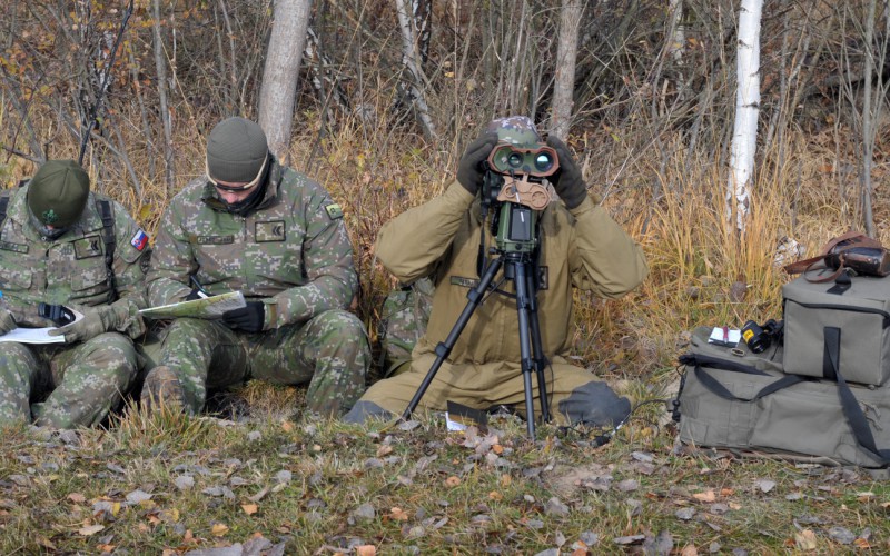 Výcvik kadetov  - Ostré streľby z mínometov vo VVP Kamenica nad Cirochou, 12. 11. 2024