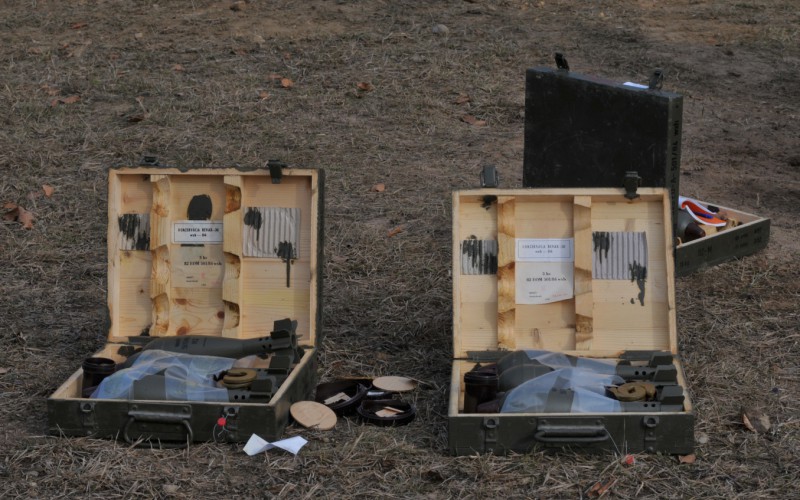 Výcvik kadetov  - Ostré streľby z mínometov vo VVP Kamenica nad Cirochou, 12. 11. 2024