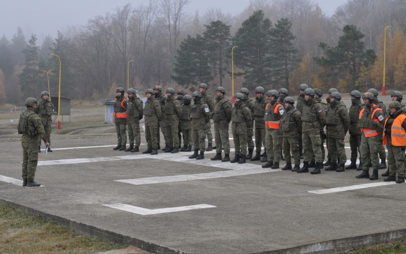 Cadets’Training - IED Shooting at training center Kamenica and Cirochou, November 13th 2024