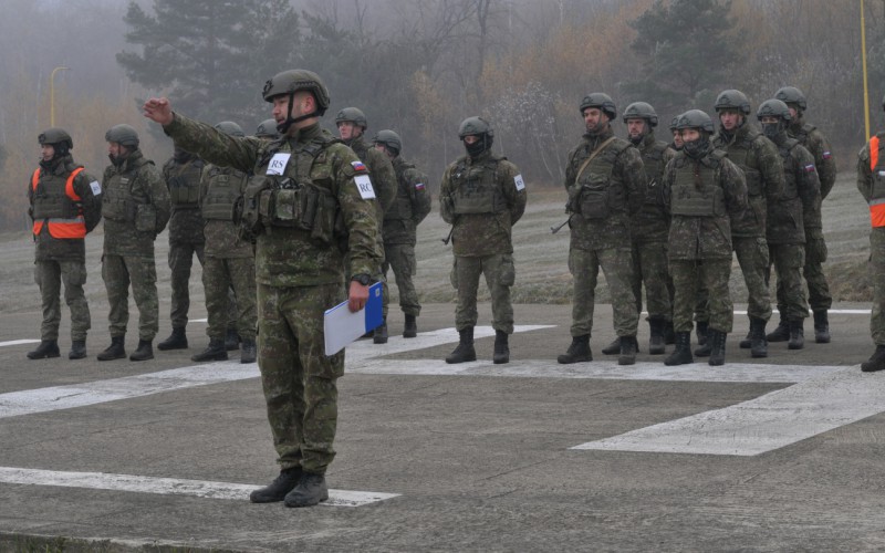 Cadets’Training - IED Shooting at training center Kamenica and Cirochou, November 13th 2024