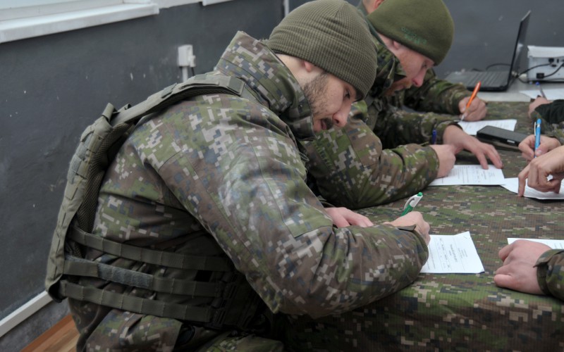 Cadets’Training - IED Shooting at training center Kamenica and Cirochou, November 13th 2024