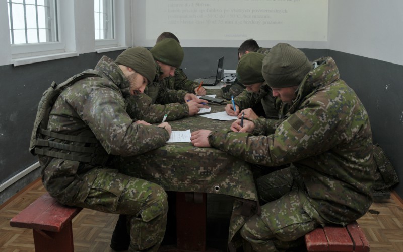 Cadets’Training - IED Shooting at training center Kamenica and Cirochou, November 13th 2024