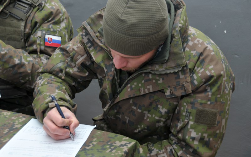 Cadets’Training - IED Shooting at training center Kamenica and Cirochou, November 13th 2024