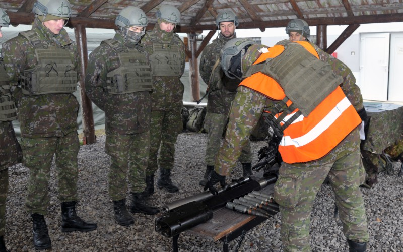 Cadets’Training - IED Shooting at training center Kamenica and Cirochou, November 13th 2024
