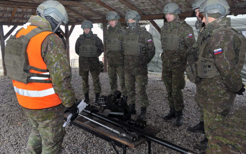 Cadets’Training - IED Shooting at training center Kamenica and Cirochou, November 13th 2024