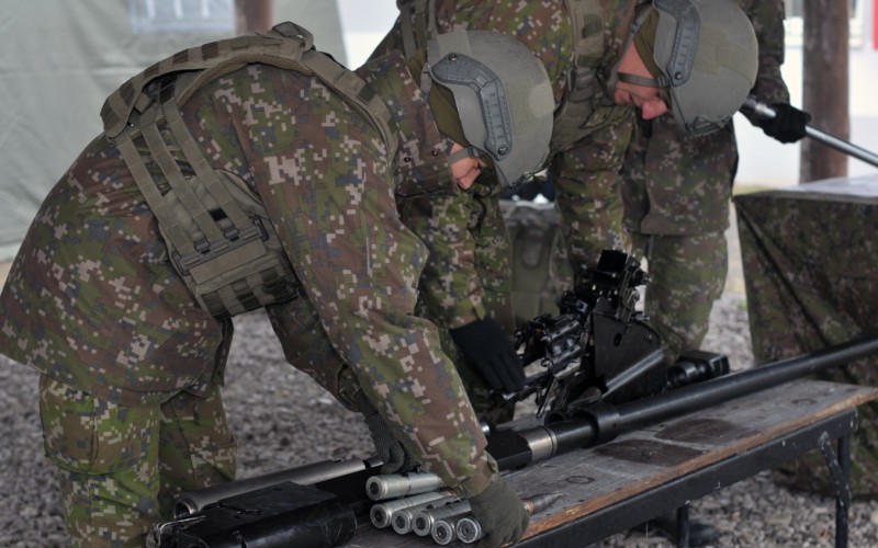 Cadets’Training - IED Shooting at training center Kamenica and Cirochou, November 13th 2024