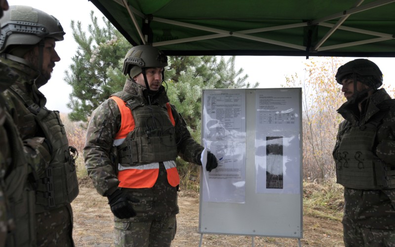 Cadets’Training - IED Shooting at training center Kamenica and Cirochou, November 13th 2024