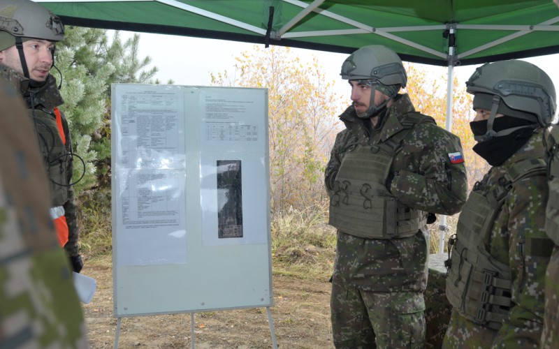Cadets’Training - IED Shooting at training center Kamenica and Cirochou, November 13th 2024