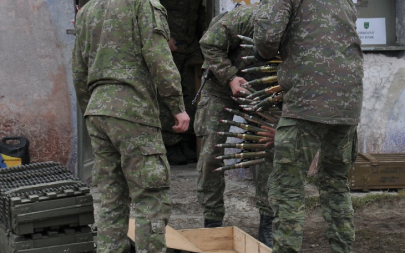 Cadets’Training - IED Shooting at training center Kamenica and Cirochou, November 13th 2024