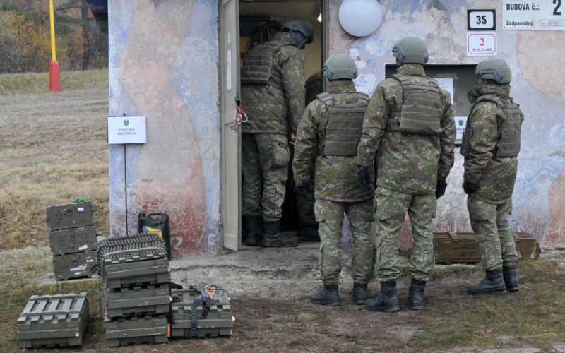 Cadets’Training - IED Shooting at training center Kamenica and Cirochou, November 13th 2024