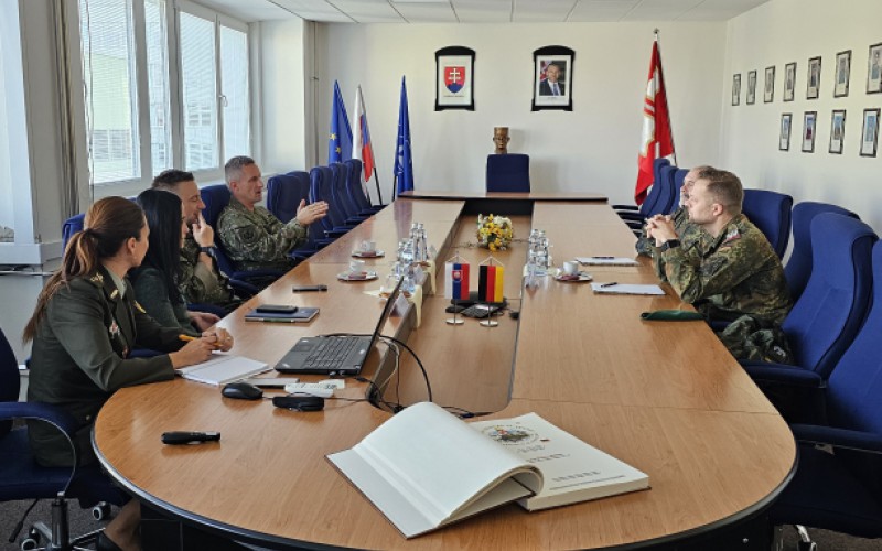 Návšteva delegácia SRN v AOS, 12. 11. 2024