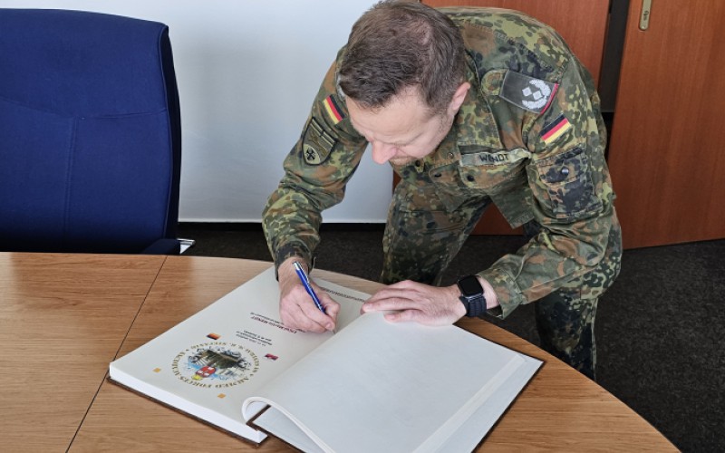 Návšteva delegácia SRN v AOS, 12. 11. 2024