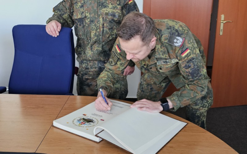 Návšteva delegácia SRN v AOS, 12. 11. 2024