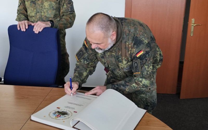 Návšteva delegácia SRN v AOS, 12. 11. 2024