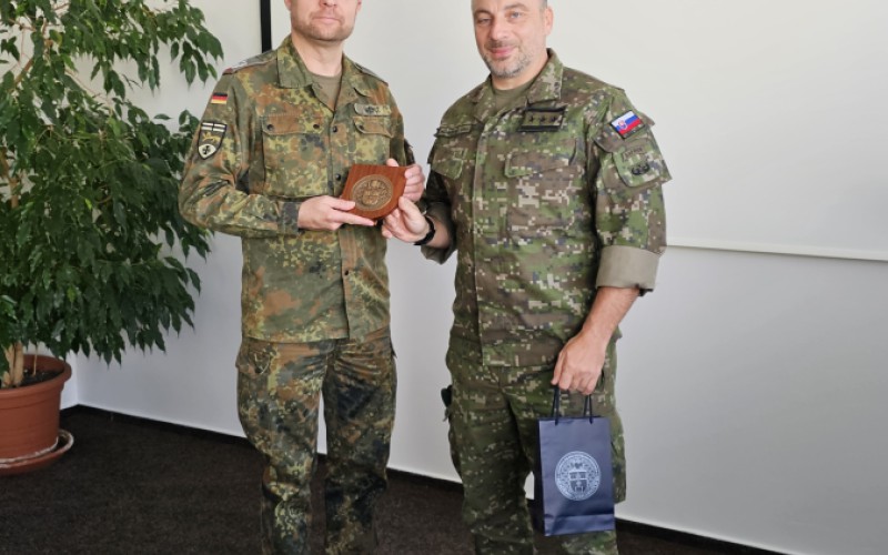 Návšteva delegácia SRN v AOS, 12. 11. 2024