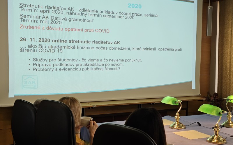 Seminár Akademických knižníc, 13. 11. 2024