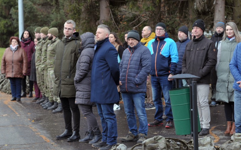 Zhromaždenie profesionálnych vojakov a zamestnancov AOS pri príležitosti Dňa boja za slobodu a demokraciu, 19. 11. 2024
