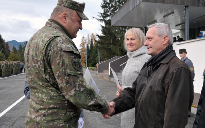 Zhromaždenie profesionálnych vojakov a zamestnancov AOS pri príležitosti Dňa boja za slobodu a demokraciu, 19. 11. 2024