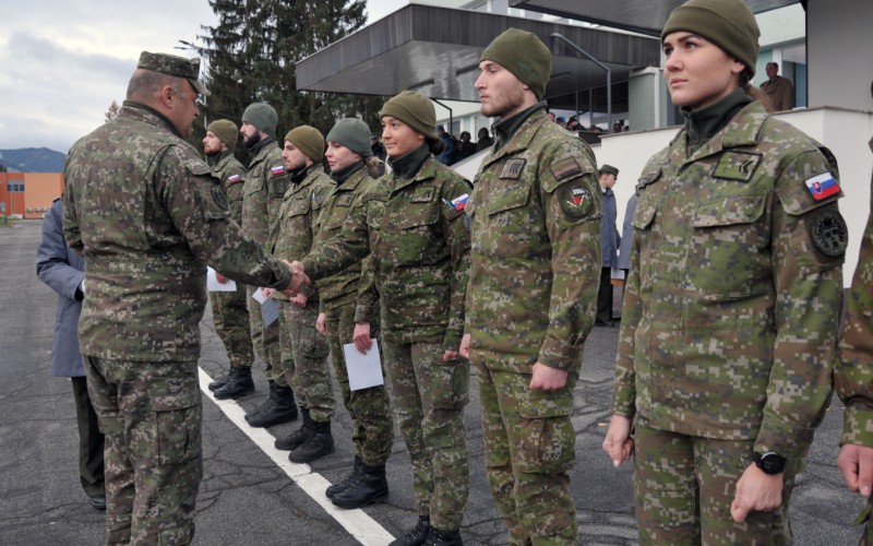 Zhromaždenie profesionálnych vojakov a zamestnancov AOS pri príležitosti Dňa boja za slobodu a demokraciu, 19. 11. 2024