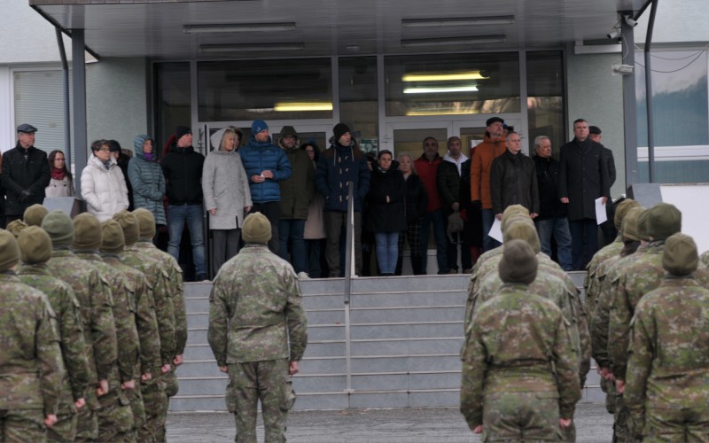 Zhromaždenie profesionálnych vojakov a zamestnancov AOS pri príležitosti Dňa boja za slobodu a demokraciu, 19. 11. 2024