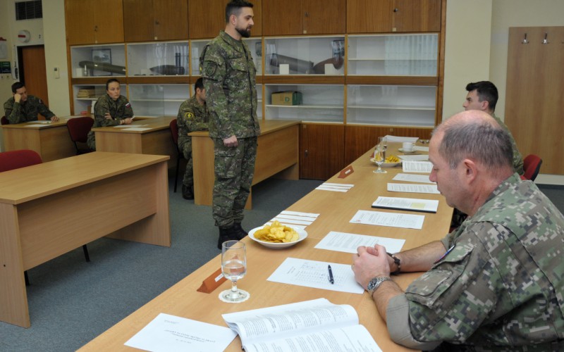 Záverečné skúšky 33. DKAVŠ (Dôstojnícky kurz pre absolventov vysokých škôl), 04. 12. 2024