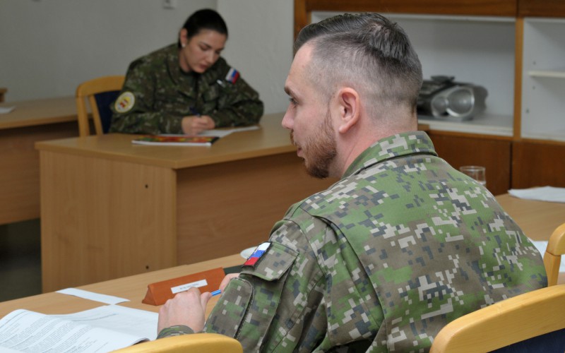 Záverečné skúšky 33. DKAVŠ (Dôstojnícky kurz pre absolventov vysokých škôl), 04. 12. 2024