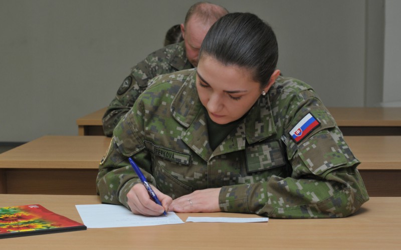 Záverečné skúšky 33. DKAVŠ (Dôstojnícky kurz pre absolventov vysokých škôl), 04. 12. 2024