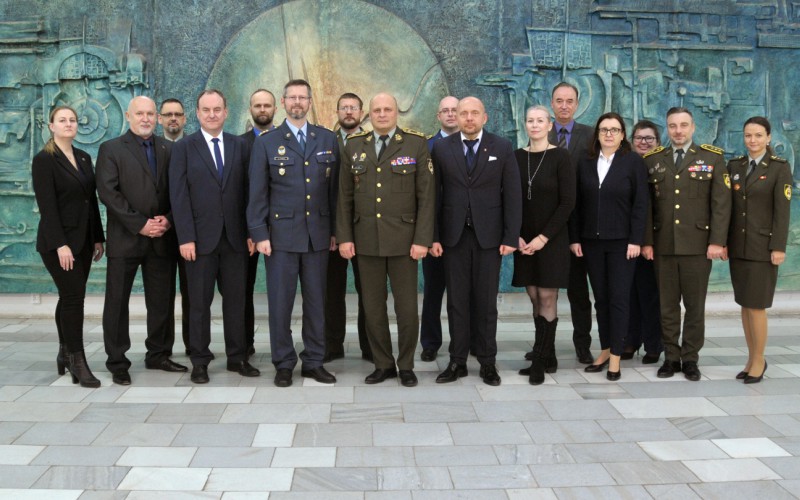 Rokovanie pracovných skupín MO SR a ČR, 03. - 05. 12. 204