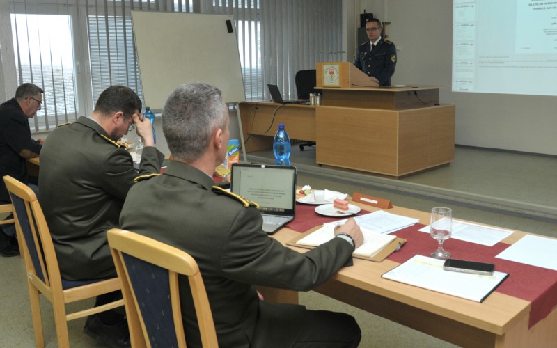 Obhajoby záverečných prác - Vyšší veliteľsko-štábny kurz, 11. - 12. 12. 2024