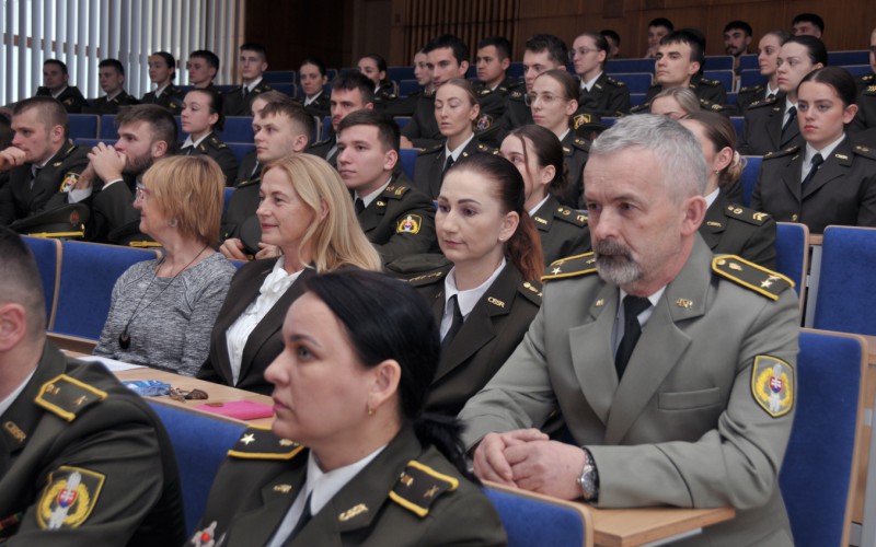 Prijatie kadetov za učňov Cechu vojenskej logistiky, 12. 12. 2024