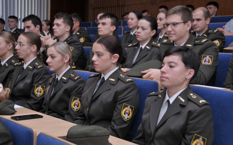 Prijatie kadetov za učňov Cechu vojenskej logistiky, 12. 12. 2024