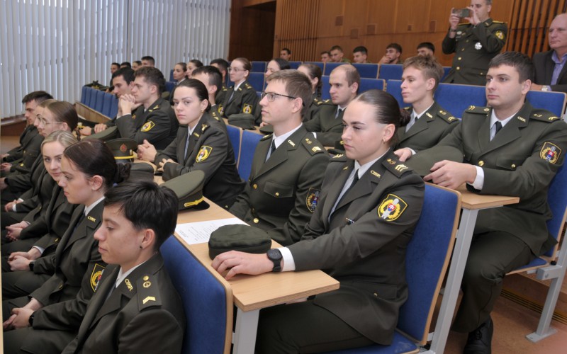 Prijatie kadetov za učňov Cechu vojenskej logistiky, 12. 12. 2024
