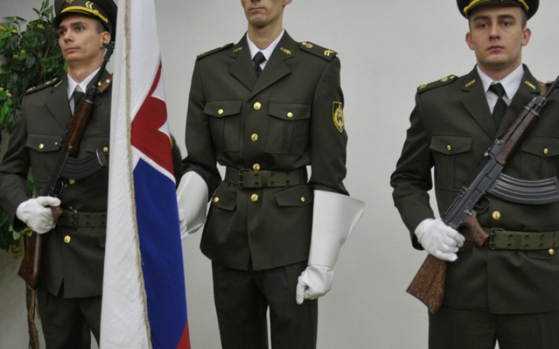 Slávnostné zhromaždenie profesionálnych vojakov a zamestnancov AOS pri príležitosti Dňa vzniku SR, 08. 01. 2025